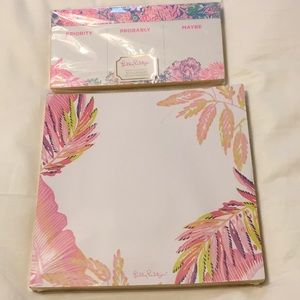 Two Lilly Pulitzer Notepads